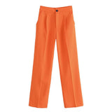 Women Sweatpants Spring Casual Pants Suit Pants Wide Leg Pants
