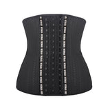 Natural Rubber Steel Rib Eyelet Breathable Waistband Sports Corset Shapewear