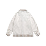 Unisex Jacket Polo Collar Jacket Baggy Coat