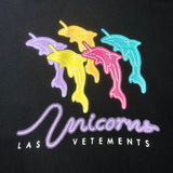 Vetements Hoodie VTM Color Dolphin Letter Printed Hoodie