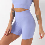 Women Yoga Sports Shorts Tight Sports Pants Quick-Drying Thread Fitness Shorts