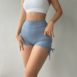 Women Yoga Sports Shorts Women's High Waist Yoga Slim Fit Fitness Pants
