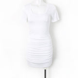 Women Dresses Summer U-Neck Dress