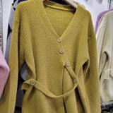 Women Knitted Cardigan Autumn Winter Sweater