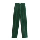 Women Sweatpants Casual Suit Pants Business Pants Fall Baggy Straight Trousers