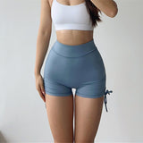 Women Yoga Sports Shorts Women's High Waist Yoga Slim Fit Fitness Pants