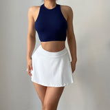 Women Yoga Sports Shorts Quick-Drying Sports Running Golf Short Skirt Sexy Shorts