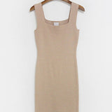 Women Dresses Knitted Skirt Sexy Slim Knit Sleeveless Dress