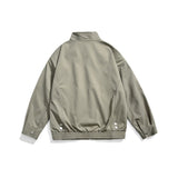 Unisex Jacket Vintage Spring and Autumn Coat Men's and Women's Casual Loose Lapel Jacket