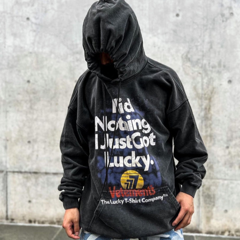 Vetements Hoodie VTM Autumn and Winter Loose Version Men and Women Couple Hooded Sweater