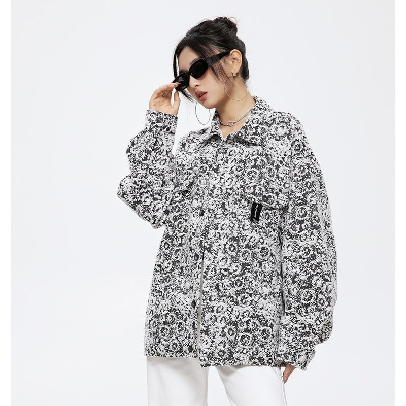 Unisex Jacket Vintage Loose Top Jacket