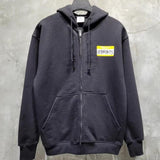 Vetements Hoodie VTM Letter Photo Velvet Padded Loose Hooded Sweater