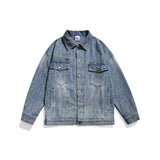 Unisex Jacket Retro Washed Overalls Men and Women Couple Loose Denim Jacket