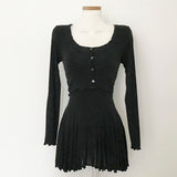 Women Dresses Sexy Stretch Slim Strap Dress Cardigan